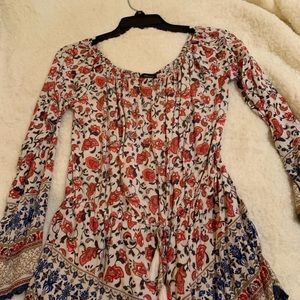 Off the shoulder romper